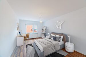 Beispiel möblierung - Kinder- oder Schlafzimmer -