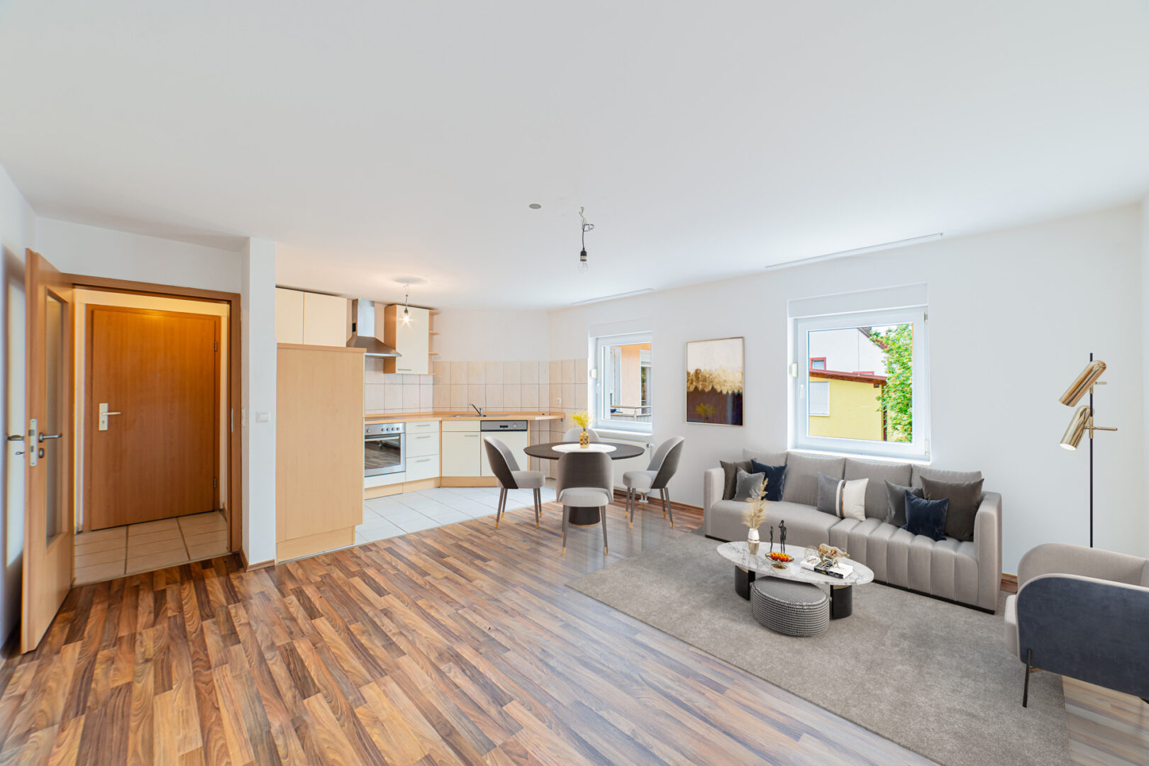 Beispiel möblierung - Wohnzimmer -