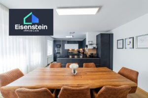 Essbereich mit offener Küche - Erdgeschoss