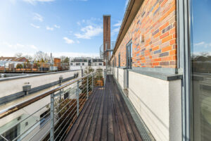 Großzügiger Balkon